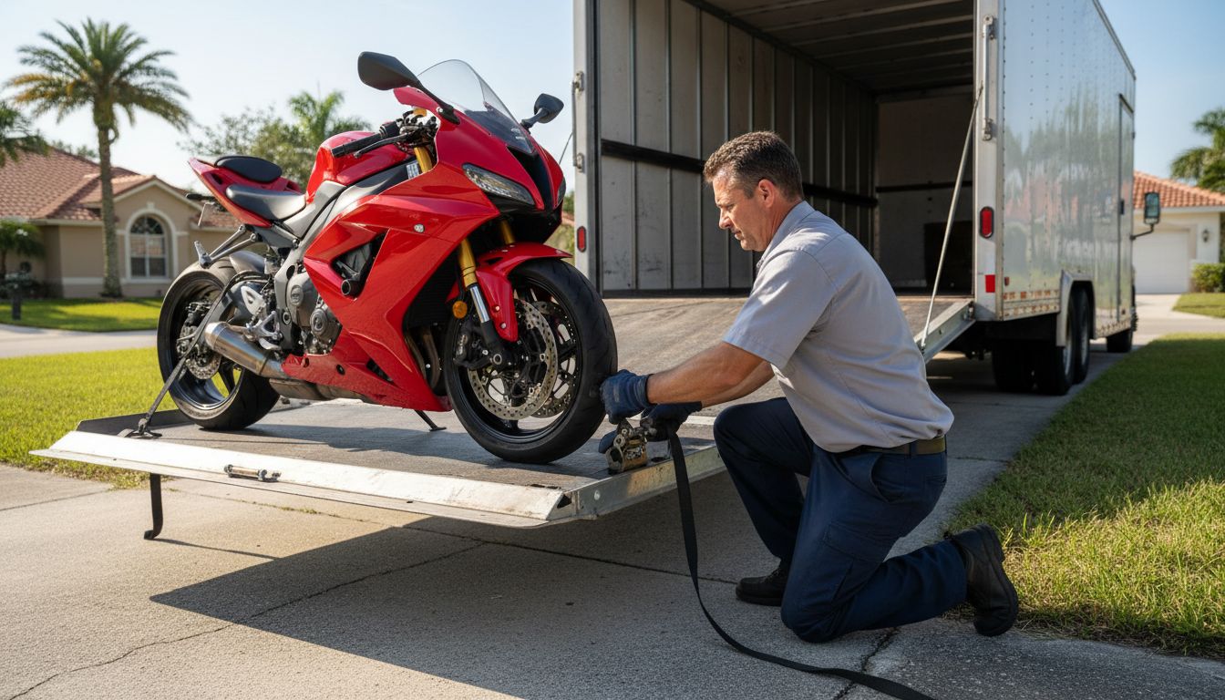 Where can I get reliable Motorcycle transport in Hollywood?