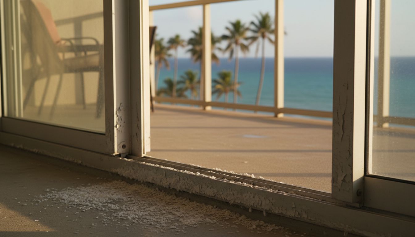 Condo Balcony Sliding Door Repair in Broward County