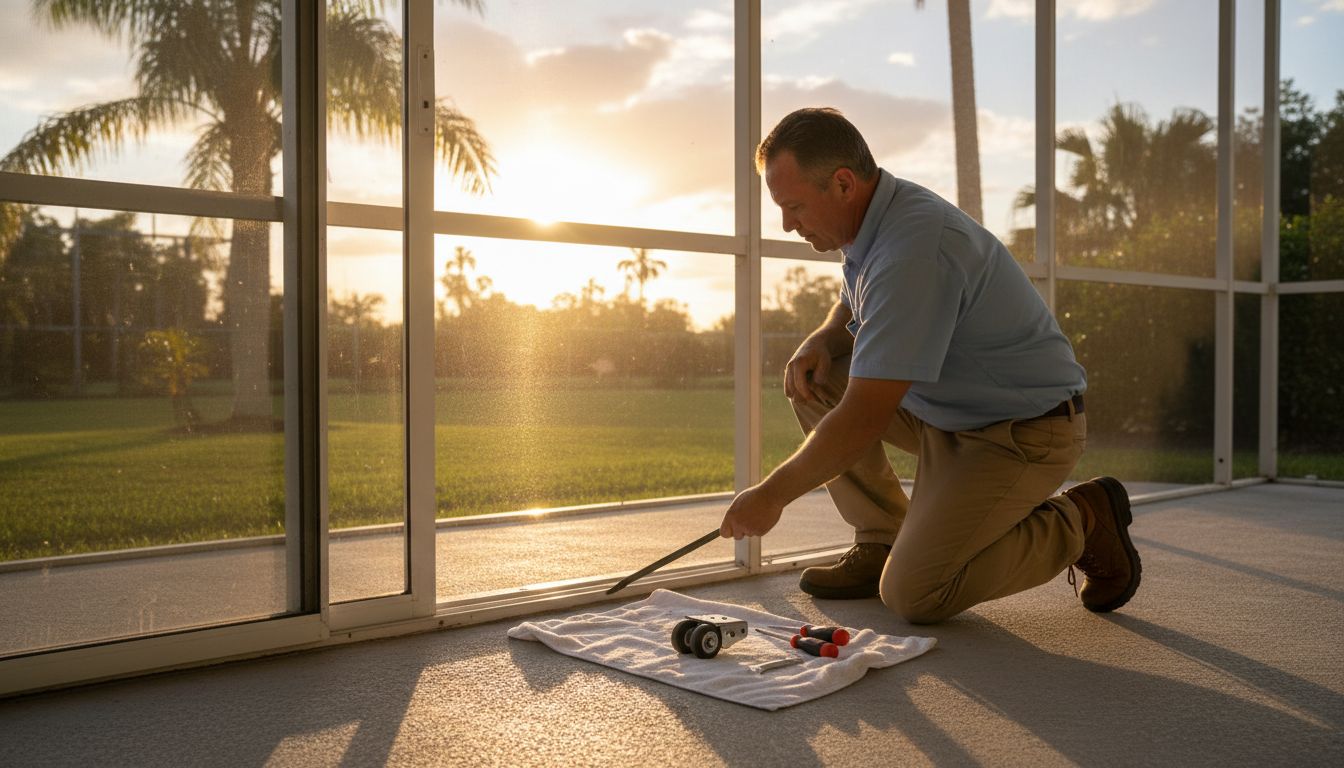 Booking Same-Day Sliding Door Repair in Broward County