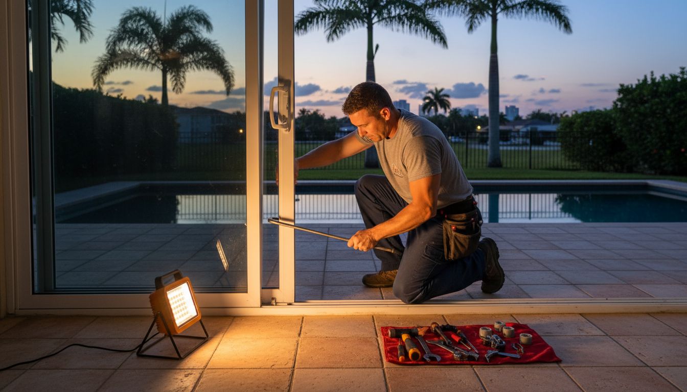 Same-Day & 24/7 Sliding Door Repair Cost in Broward