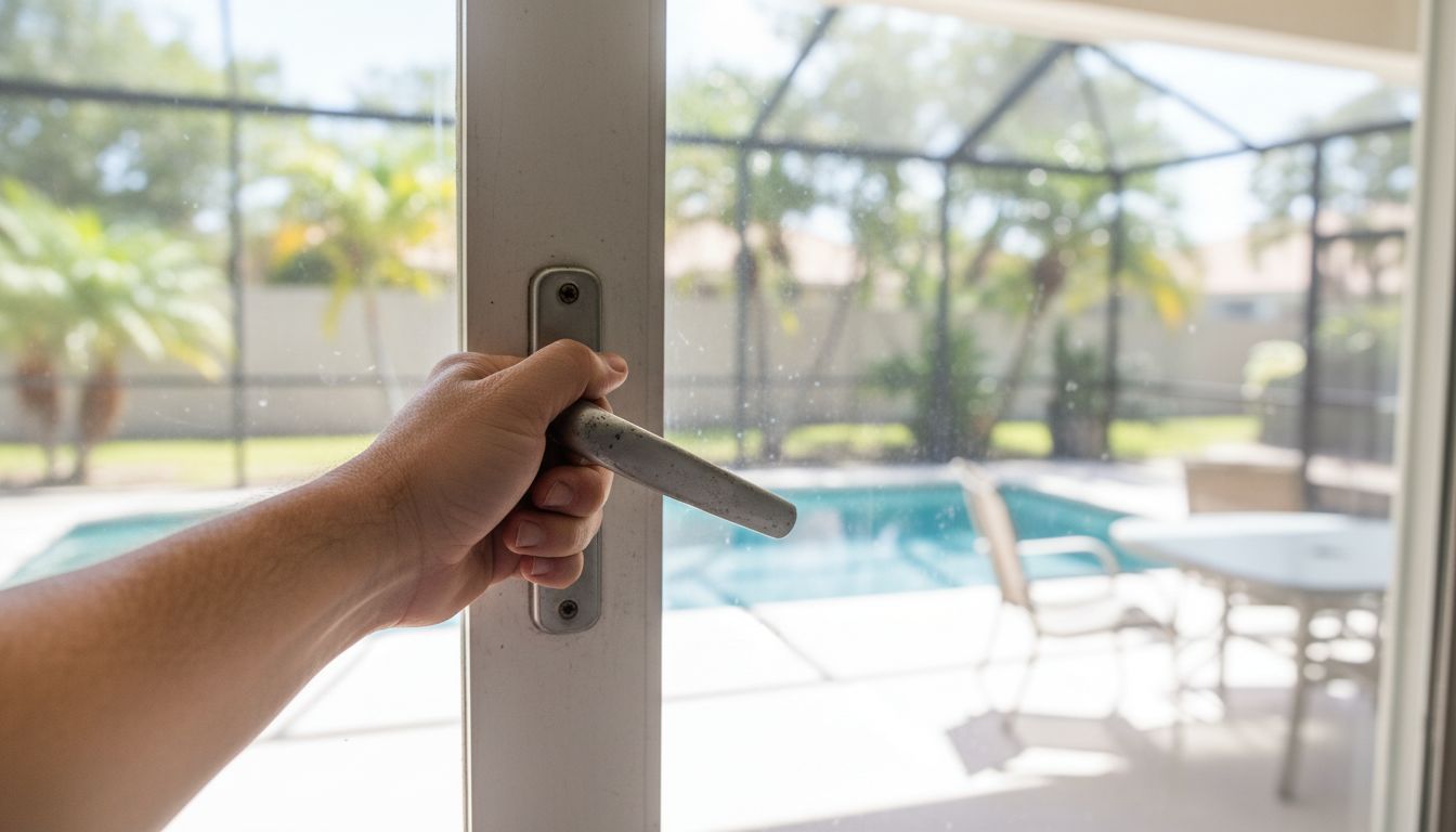Sliding Door Lock & Handle Repair, Broward